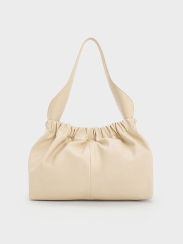 Charles & Keith - Large Ally Ruched Slouchy Bag - Charles & Keith - Modalova