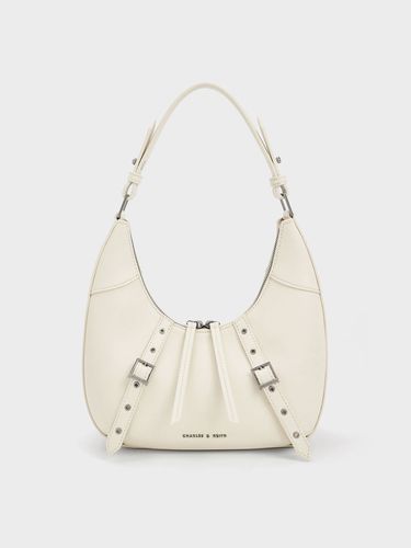 Charles & Keith - Grommet Crescent Hobo Bag - Charles & Keith - Modalova