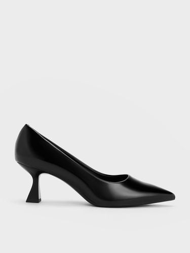 Charles & Keith - Pointed-Toe Flared Pumps - Charles & Keith - Modalova