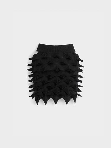 Charles & Keith - Spike Textured Mini Skirt - Charles & Keith - Modalova