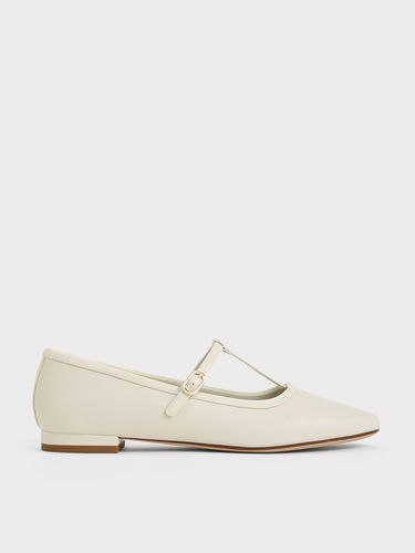 Charles & Keith - T-Bar Mary Jane Flats - Charles & Keith - Modalova