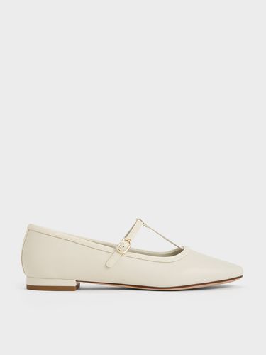 Charles & Keith - T-Bar Mary Jane Flats - Charles & Keith - Modalova