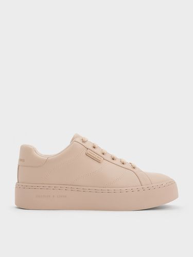 Charles & Keith - Lace-Up Sneakers - Charles & Keith - Modalova