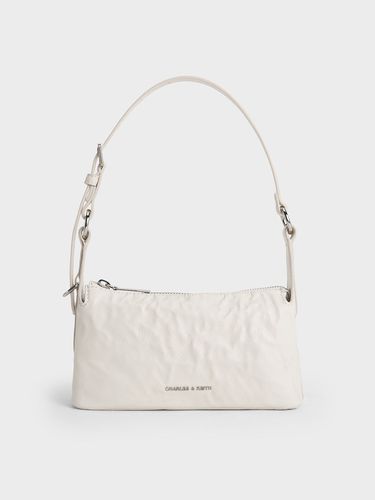 Charles & Keith - Lark Crinkle-Effect Shoulder Bag - Charles & Keith - Modalova