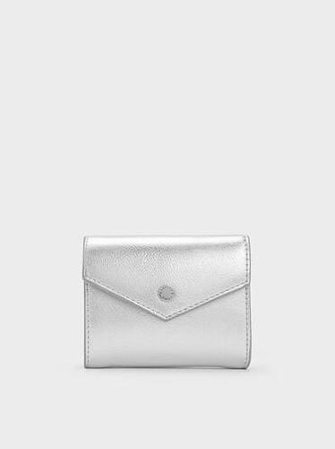 Charles & Keith - Marlowe Metallic Short Envelope Wallet - Charles & Keith - Modalova