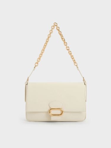 Charles & Keith - Daki Belted Trapeze Bag - Charles & Keith - Modalova