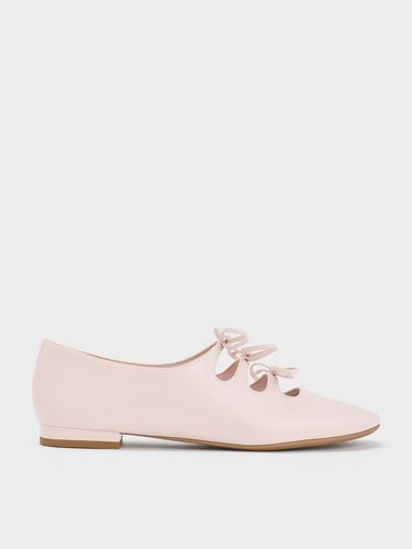 Charles & Keith - Dorri Triple-Bow Ballet Flats - Charles & Keith - Modalova