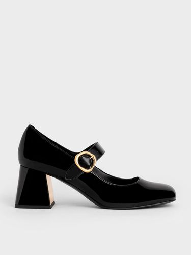 Charles & Keith - Patent Buckled Mary Jane Pumps - Charles & Keith - Modalova