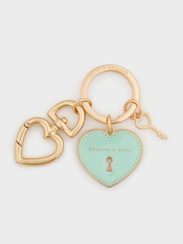 Charles & Keith - Heart Lock Keychain - Charles & Keith - Modalova