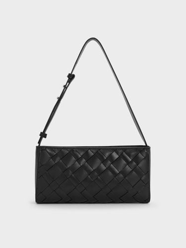 Charles & Keith - Ivette Woven Elongated Shoulder Bag - Charles & Keith - Modalova