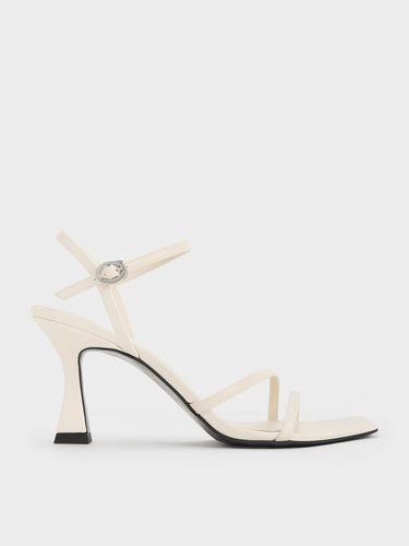 Charles & Keith - Strappy Trapeze Heel Sandals - Charles & Keith - Modalova