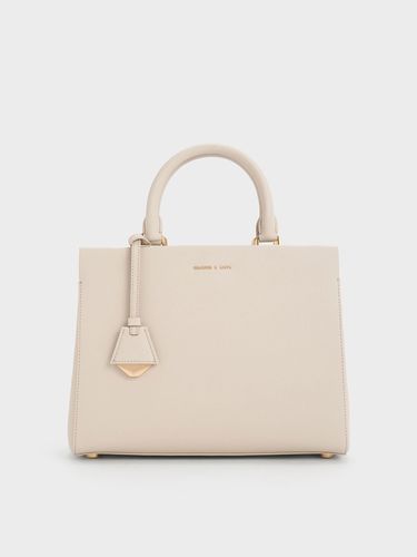 Charles & Keith - Mirabelle Structured Top Handle bag - Charles & Keith - Modalova