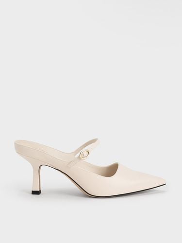 Charles & Keith - Roxane Mary Jane Heeled Mules - Charles & Keith - Modalova