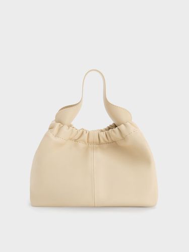 Charles & Keith - Ally Ruched Slouchy Chain-Handle Bag - Charles & Keith - Modalova