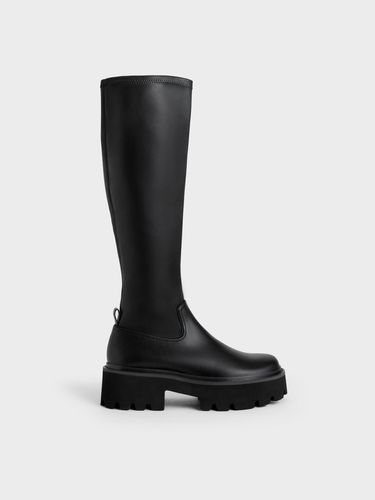 Charles & Keith - Chunky Platform Knee-High Boots - Charles & Keith - Modalova