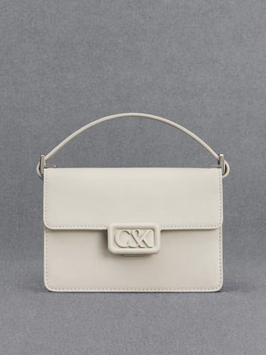 Charles & Keith - Leather Boxy Bag - Charles & Keith - Modalova