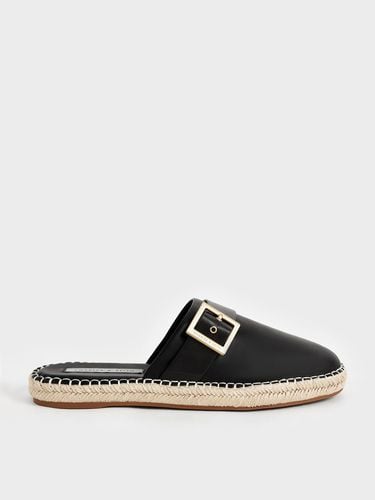 Charles & Keith - Buckled Espadrille Mules - Charles & Keith - Modalova