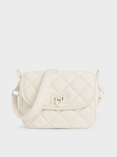 Charles & Keith - Cressida Quilted Crossbody Bag - Charles & Keith - Modalova