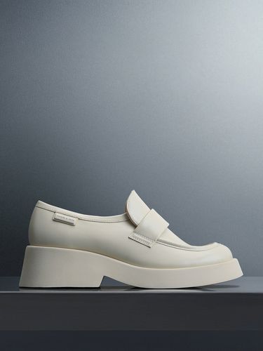 Charles & Keith - Giselle Strap Chunky Patent Loafers - Charles & Keith - Modalova