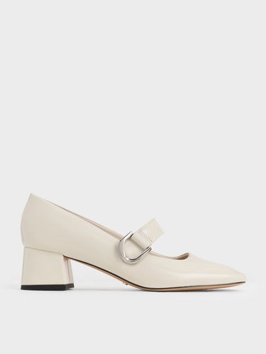 Charles & Keith - Gabine Leather Mary Jane Pumps - Charles & Keith - Modalova