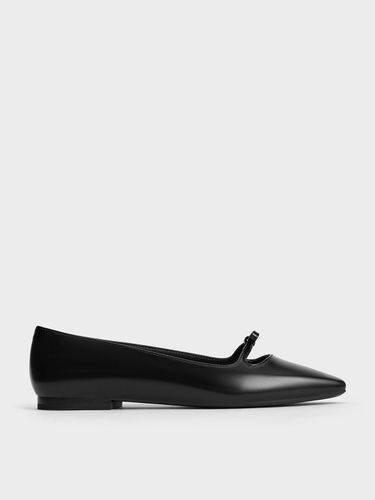 Charles & Keith - Bow Square-Toe Ballet Flats - Charles & Keith - Modalova