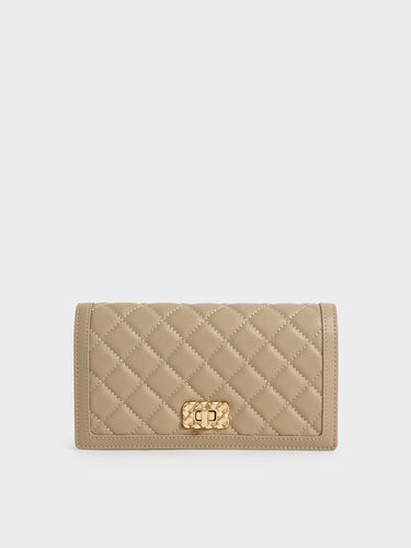 Charles & Keith - Micaela Quilted Long Wallet - Charles & Keith - Modalova