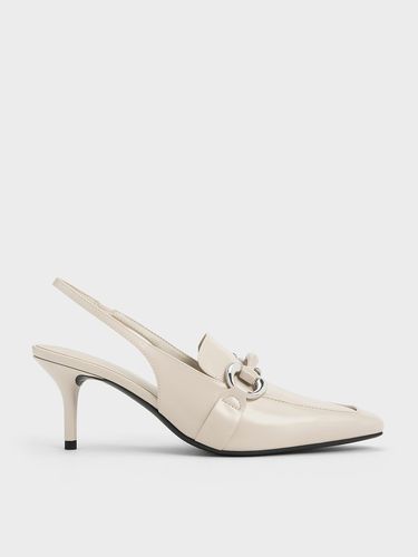 Charles & Keith - Catelaya Metallic Accent Slingback Pumps - Charles & Keith - Modalova