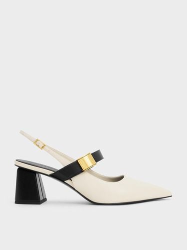 Charles & Keith - Yvette Mary Jane Slingback Pumps - Charles & Keith - Modalova