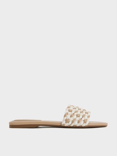 Charles & Keith - Woven Open-Toe Slides - Charles & Keith - Modalova