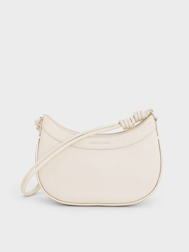 Charles & Keith - Sabine Knotted-Strap Curved Shoulder Bag - Charles & Keith - Modalova