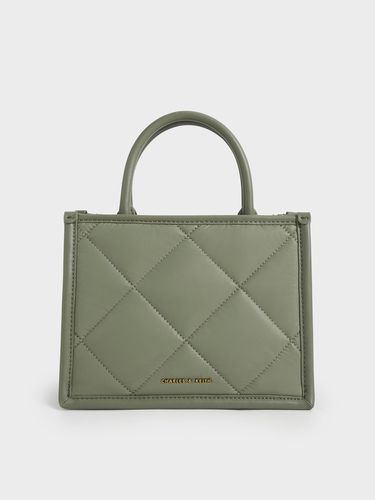 Charles & Keith - Celia Quilted Tote Bag - Charles & Keith - Modalova