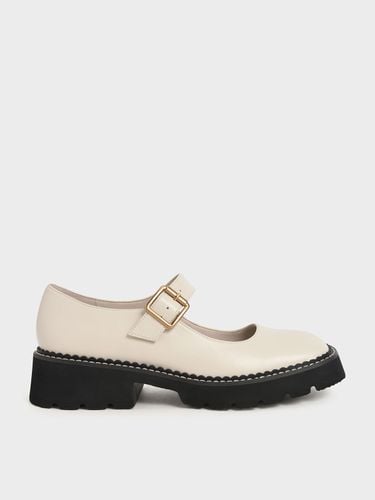 Charles & Keith - Metallic Buckle Mary Janes - Charles & Keith - Modalova