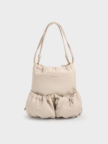 Charles & Keith - Maisy Ruched Drawstring Backpack - Charles & Keith - Modalova