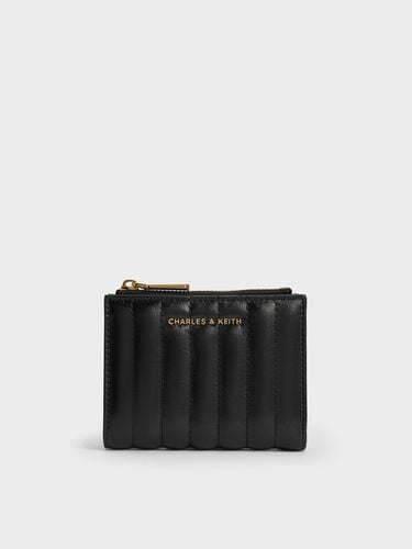 Charles & Keith - Donna Crinkle-Effect Panelled Top-Zip Wallet - Charles & Keith - Modalova