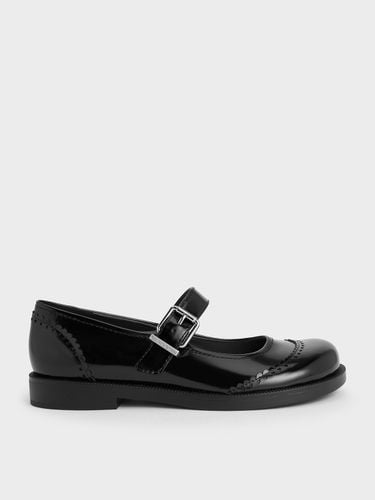 Charles & Keith - Heart Buckled Mary Janes - Charles & Keith - Modalova