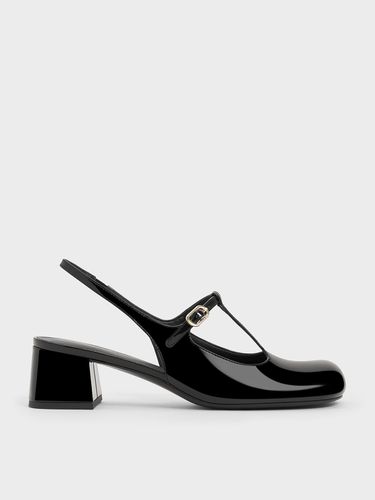 Charles & Keith - T-Bar Slingback Mary Jane Pumps - Charles & Keith - Modalova