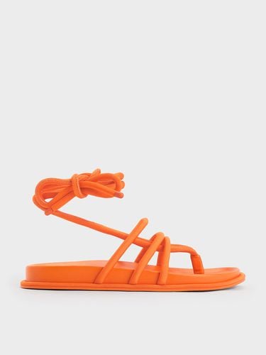 Charles & Keith - Toni Tubular Tie-Around Sandals - Charles & Keith - Modalova