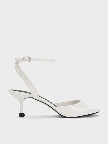 Charles & Keith - Sculptural Heel Ankle-Strap Pumps - Charles & Keith - Modalova