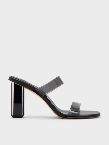 Charles & Keith - Fia Geometric Heel Mules - Charles & Keith - Modalova