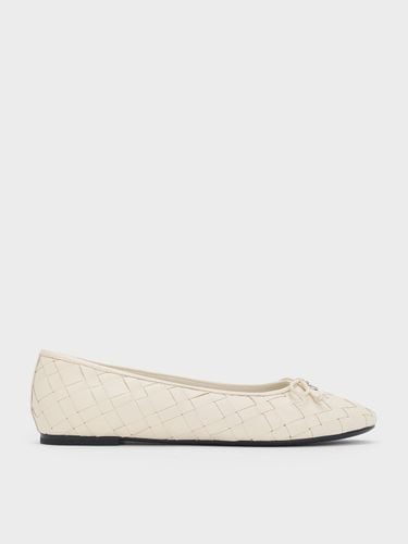 Charles & Keith - Woven Bow Ballet Flats - Charles & Keith - Modalova