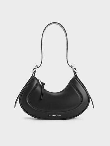 Charles & Keith - Petra Grommet-Strap Curved Shoulder Bag - Charles & Keith - Modalova