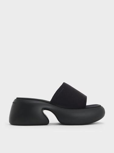 Charles & Keith - Baxie Silk Platform Mules - Charles & Keith - Modalova