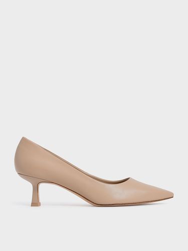 Charles & Keith - Emmy Pointed Kitten Heel Pumps - Charles & Keith - Modalova