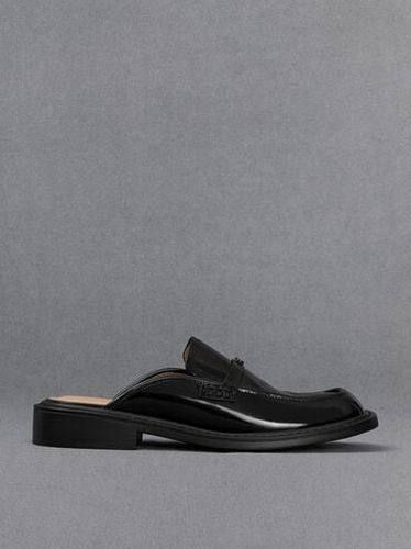Charles & Keith - Tahlia Leather Loafer Mules - Charles & Keith - Modalova