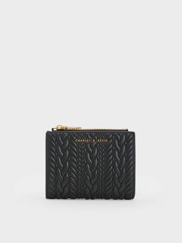 Charles & Keith - Apolline Textured Top-Zip Wallet - Charles & Keith - Modalova