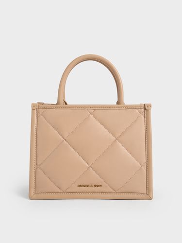 Charles & Keith - Celia Quilted Tote Bag - Charles & Keith - Modalova