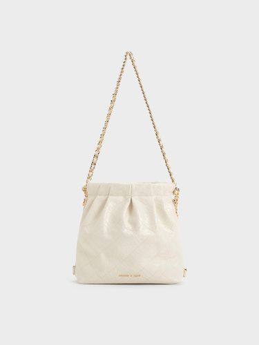 Charles & Keith - Duo Chain-Handle Two-Way Backpack - Charles & Keith - Modalova