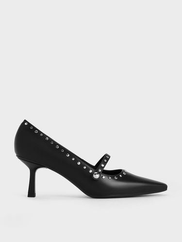 Charles & Keith - Studded Mary Jane Pumps - Charles & Keith - Modalova