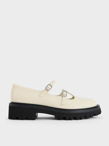 Charles & Keith - Double-Strap T-Bar Chunky Mary Janes - Charles & Keith - Modalova