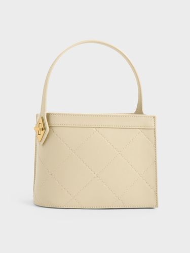 Charles & Keith - Metallic Accent Quilted Bag - Charles & Keith - Modalova